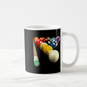 Caneca De Café 8-ball Ol Equipe S Para a Liga de Bar Protegendo 