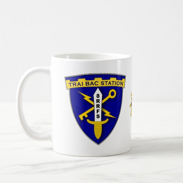 Caneca De Café 8o O CCB de RRFS Trai posta - o veterano do ASA (Esquerda)