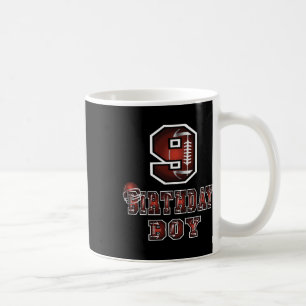 Caneca De Café 9º Aniversário Menino de 9 Anos Tema de Sobrevivên