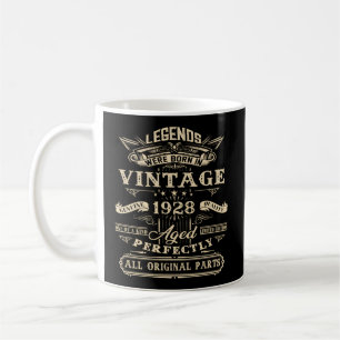 Caneca De Café 95º Para O Nascer De Legendas 1928 95 Anos De Idad