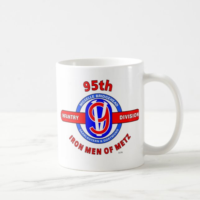 Caneca De Café 95TH DIVISÃO de INFANTARIA do "HOMENS FERRO De (Direita)
