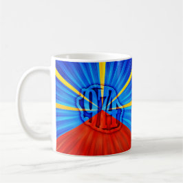 Caneca De Café 974 Ile de la Réunion - Drapeau réunionnais