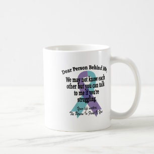 Caneca De Café 988 Prevenção e suicídio Sensibilização Prezada Be