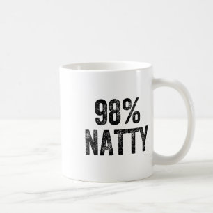 Caneca De Café 98 Porcento Natty Fisiculturista Levantador de Pes