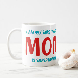 Caneca De Café 99% Super-Mulher