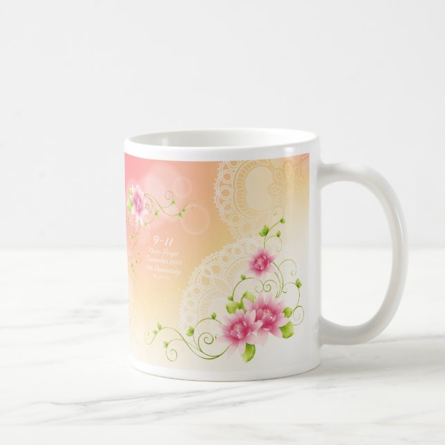 Caneca De Café 9-11 Nunca Esqueça Mug (Direita)