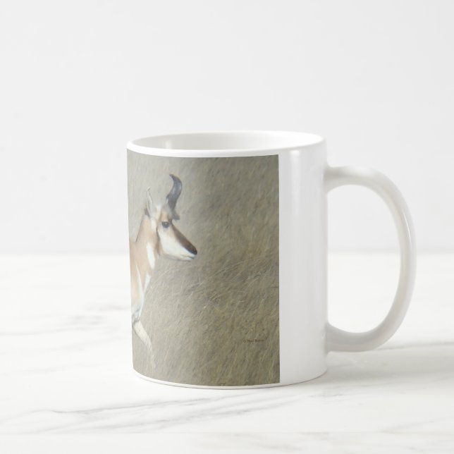 Caneca De Café A44 Antílope Americano Macho (Direita)