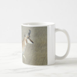 Caneca De Café A44 Pronghorn Antelope Buck