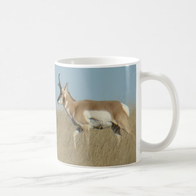 Caneca De Café A44 Pronghorn Antelope Bucks (Direita)