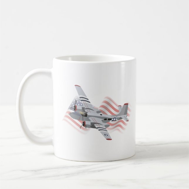 Caneca De Café A-26 Invader WW2 Light Bomber (Esquerda)
