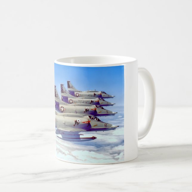 CANECA DE CAFÉ A-4M SKYHAWK II (Frente Esquerda)