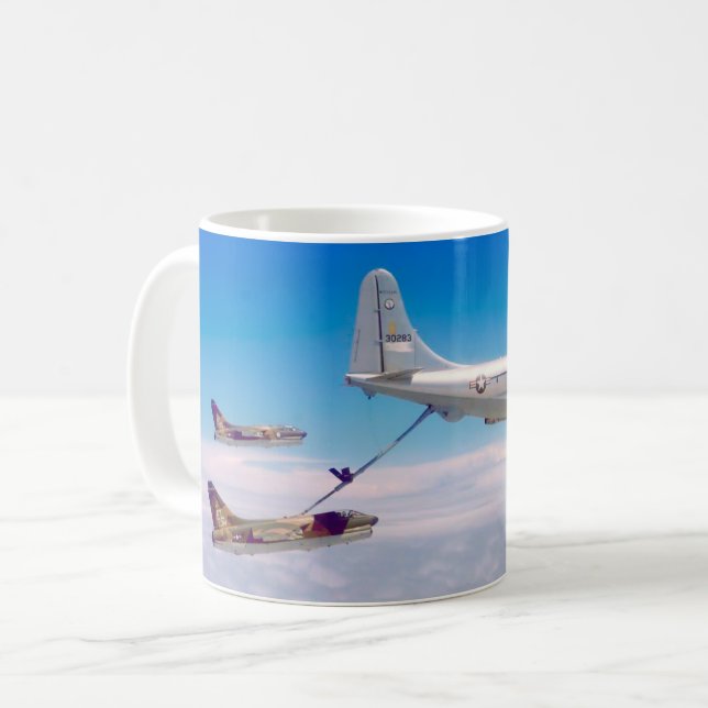CANECA DE CAFÉ A-7D CORSAIR II (Frente Esquerda)