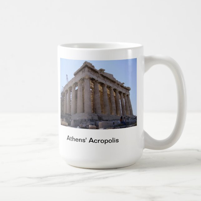 Caneca De Café A acrópole em Atenas, piscina (Direita)