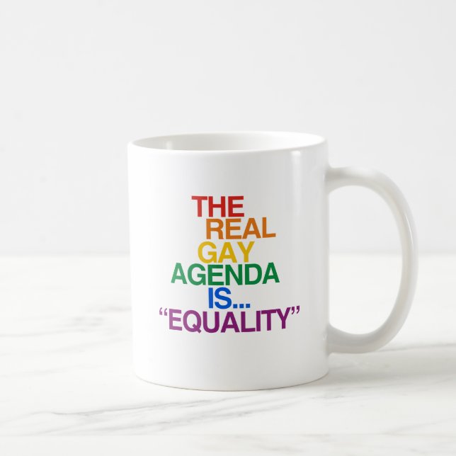 CANECA DE CAFÉ A AGENDA ALEGRE REAL (Direita)