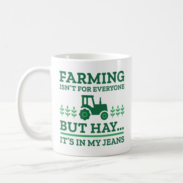 Caneca De Café A agricultura não é para todos (Esquerda)