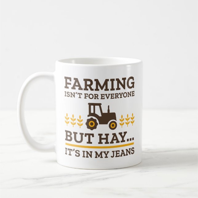 Caneca De Café A agricultura não é para todos (Esquerda)