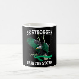 Caneca De Café A Águia De Sensibilização Mental Quebra O Estigma 
