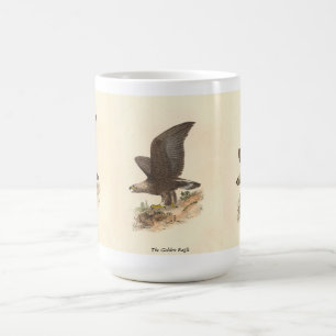 Caneca De Café A Águia Ouro (Aquila chrysaetos) NY Imagem do Páss