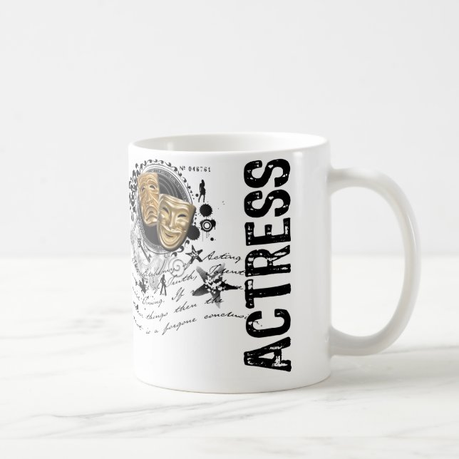 Caneca De Café A alquimia da atriz da actuação (Direita)