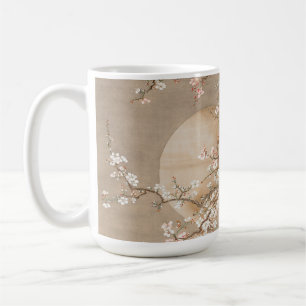 Caneca De Café A ameixa japonesa floresce à lua por Sō Shizan