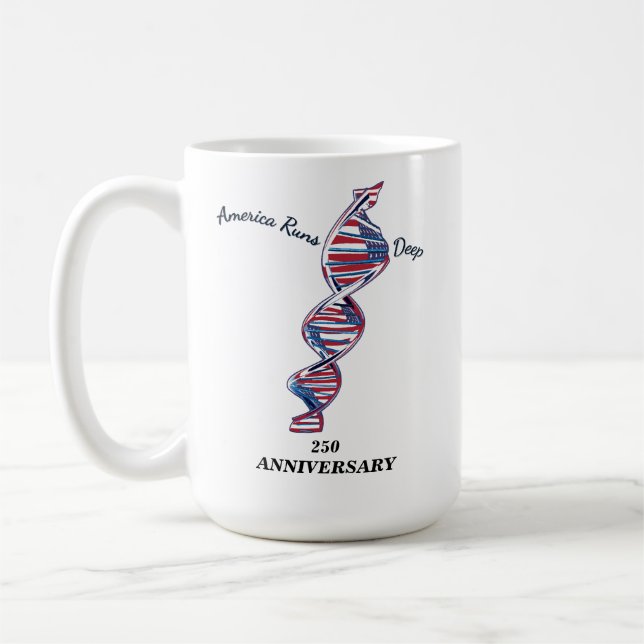 Caneca De Café A América Corre Profundo (Esquerda)