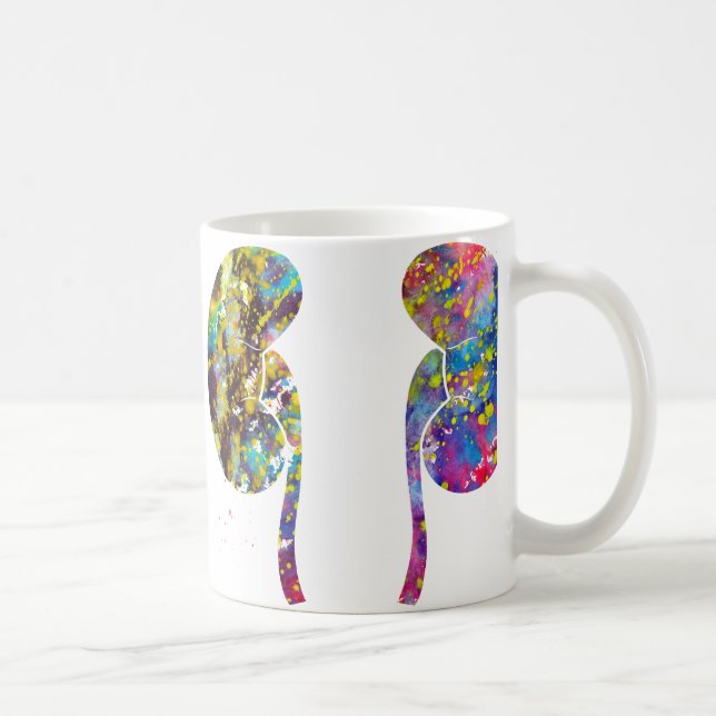 Caneca De Café A anatomia dos Rins (Direita)