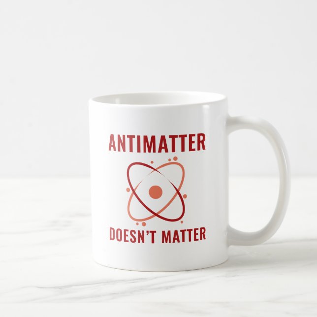 Caneca De Café A antimatéria não importa (Direita)
