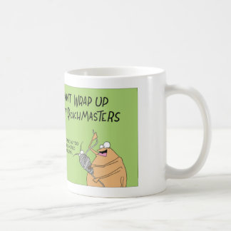 Caneca De Café A aranha dá a um Toastmaster o discurso