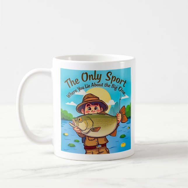 Caneca De Café A Arte da Grande Mentira (Esquerda)