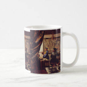 Caneca De Café A Arte da Pintura por Johannes Vermeer
