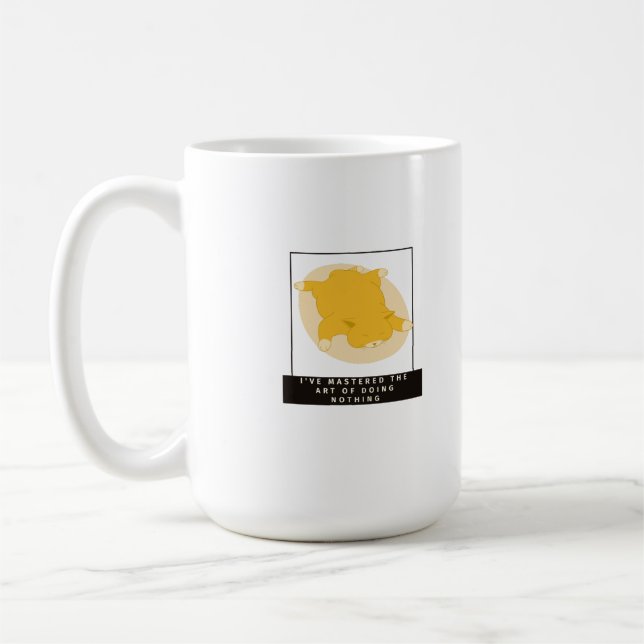 Caneca De Café A arte de fazer nada (Esquerda)