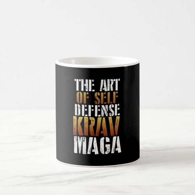 Caneca De Café A arte de krav maga (Centro)