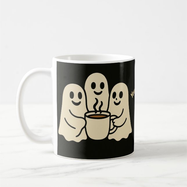 Caneca De Café A árvore gosh , halloween (Esquerda)