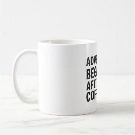 Caneca De Café A Aventura Começa Depois Do Café - Café Externo Qu