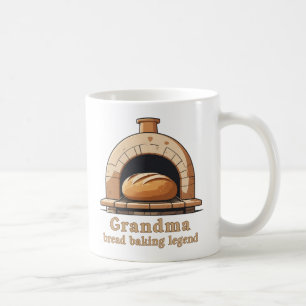 Caneca De Café A avó é uma lenda da panificação