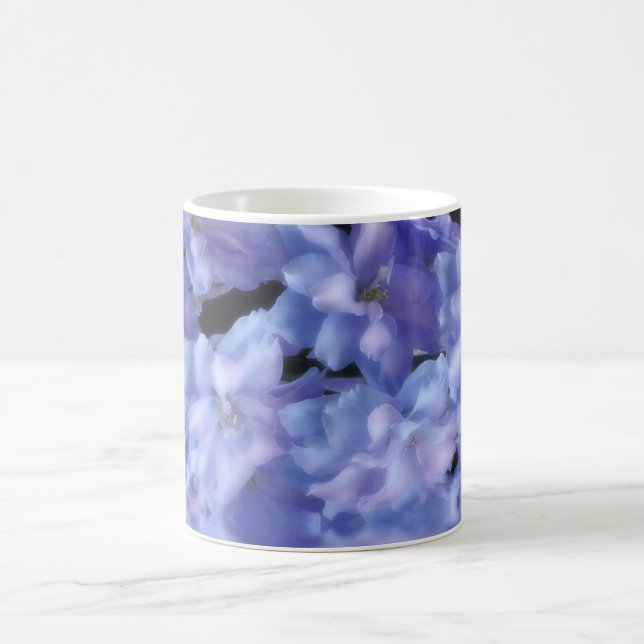 Caneca De Café A - Azul Etherial do Delphinium (Centro)