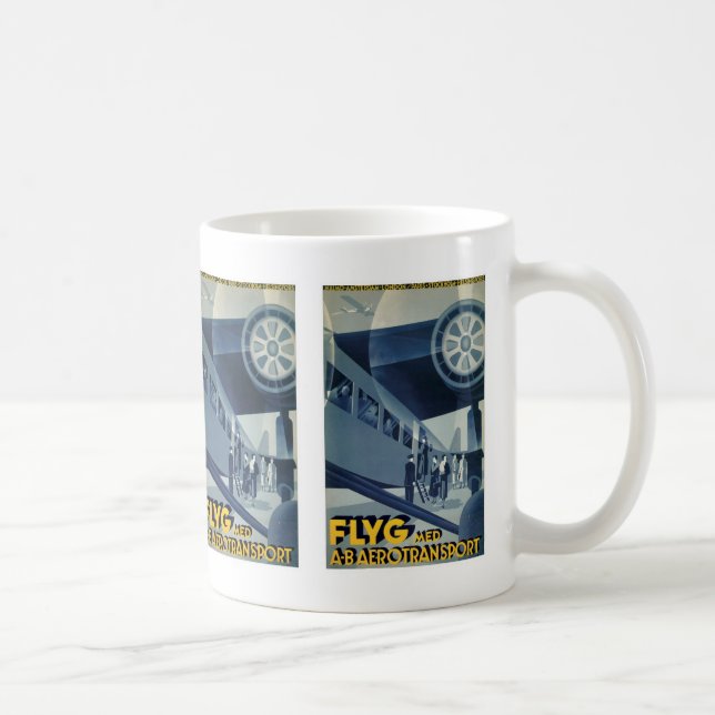 Caneca De Café A-B Aerotransport do MED de Flyg (Direita)