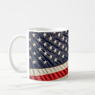 Caneca De Café A bandeira americana