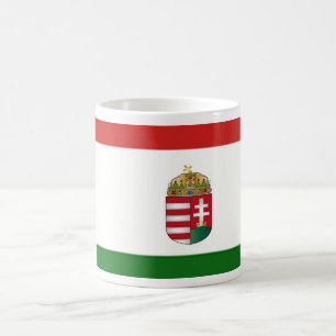 Caneca De Café A bandeira de Hungria