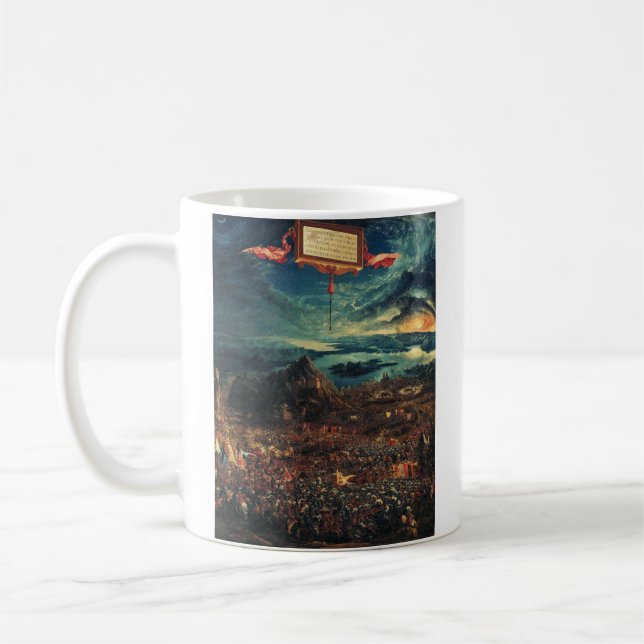 Caneca De Café A Batalha de Alexandre em Issus (Esquerda)