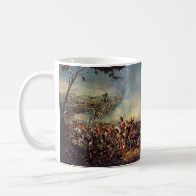 Caneca De Café A batalha de Waterloo (Esquerda)