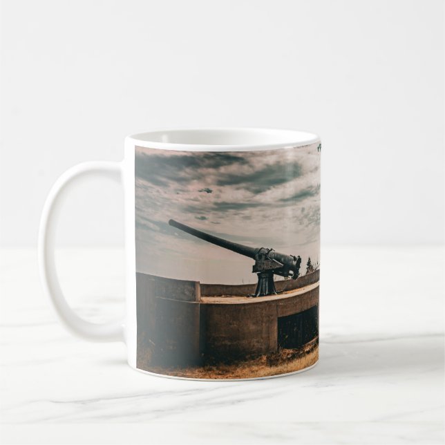 Caneca De Café A Bateria da Ilha Bell (Esquerda)
