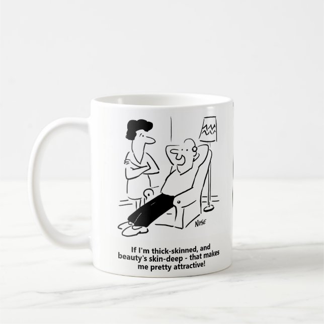 Caneca De Café A Beleza da Pele (Esquerda)