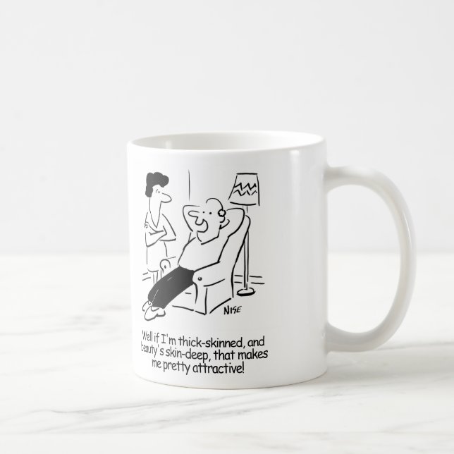 Caneca De Café A beleza é profunda (Direita)