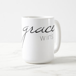 Caneca De Café A benevolência ganha o copo de café