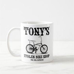 Caneca De Café A bicicleta roubada de Tony Compra os anos 70