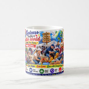 Caneca De Café A Bondade Constrói um Mundo Melhor