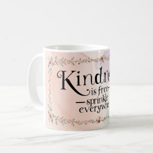 Caneca De Café A Bondade é Grátis Espalhe-a por Todos os Lugares