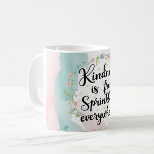 Caneca De Café A Bondade é Grátis Espalhe-a por Todos os Lugares 