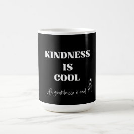 Caneca De Café A bondade é LEGAL bilíngue